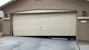 Broken Garage door